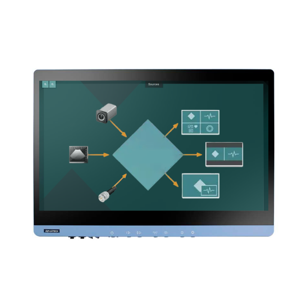 POC-621 Computadora médica all in one 21.5" Windows 10 marca Advantech